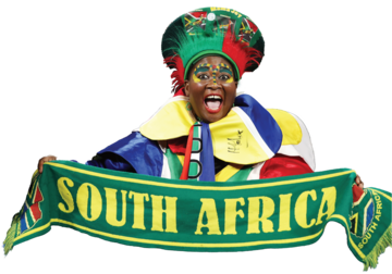 South Africa rugby fan